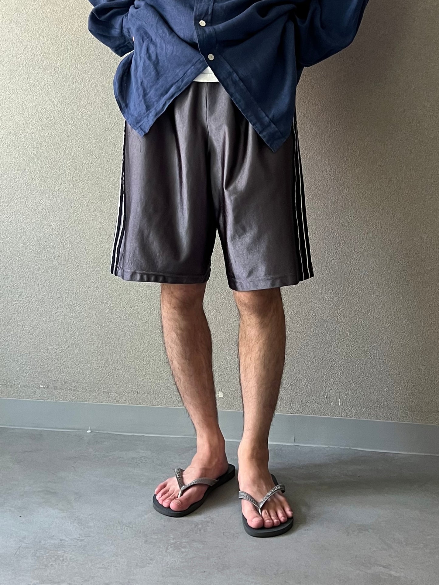 00's adidas track shorts