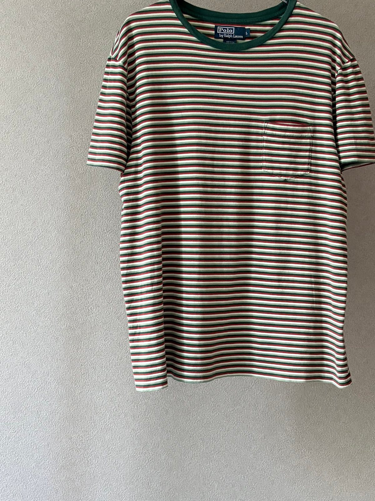 90's〜 Polo Ralph Lauren border t-shirt
