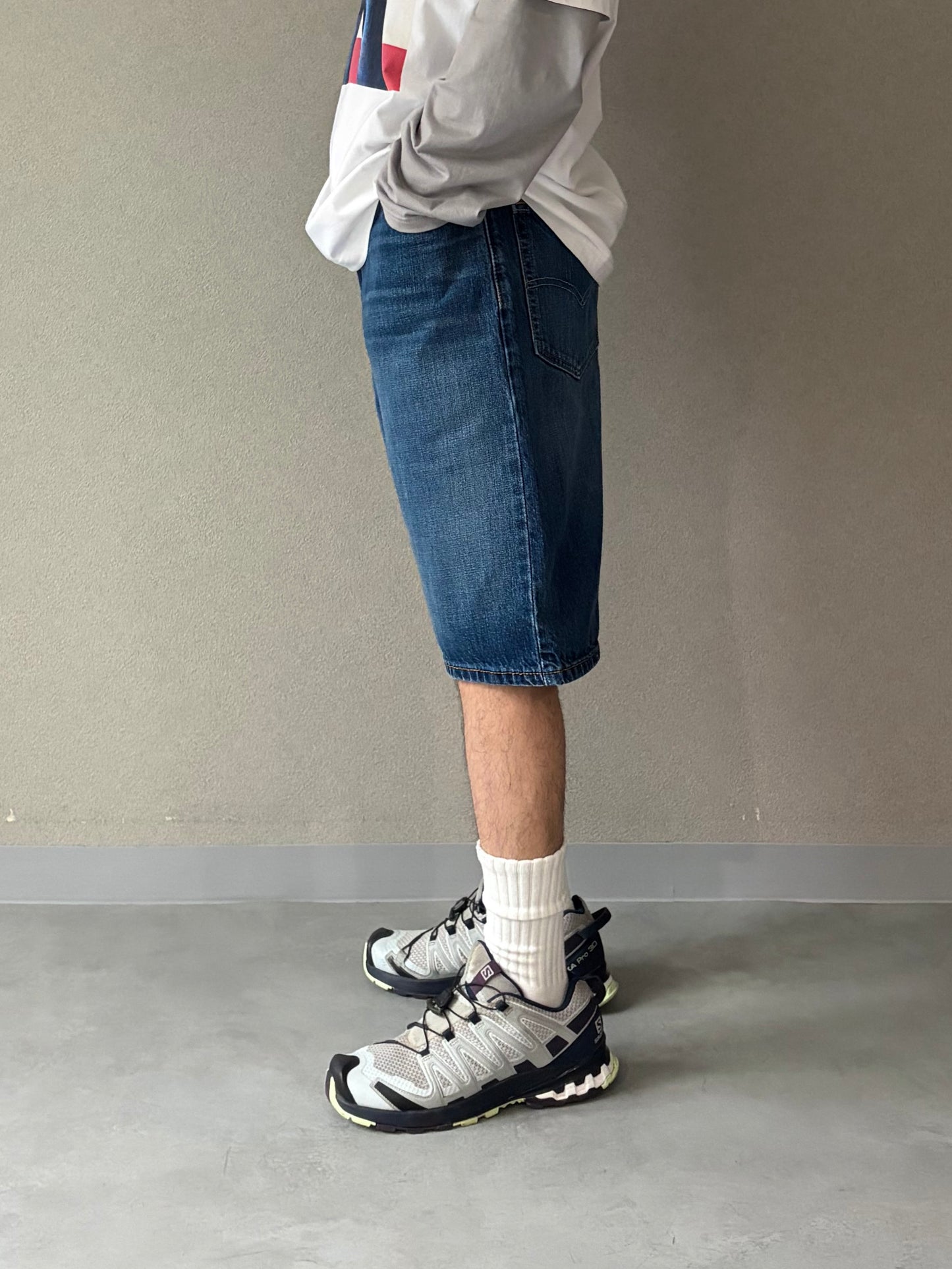 00's Levi's 569 denim shorts