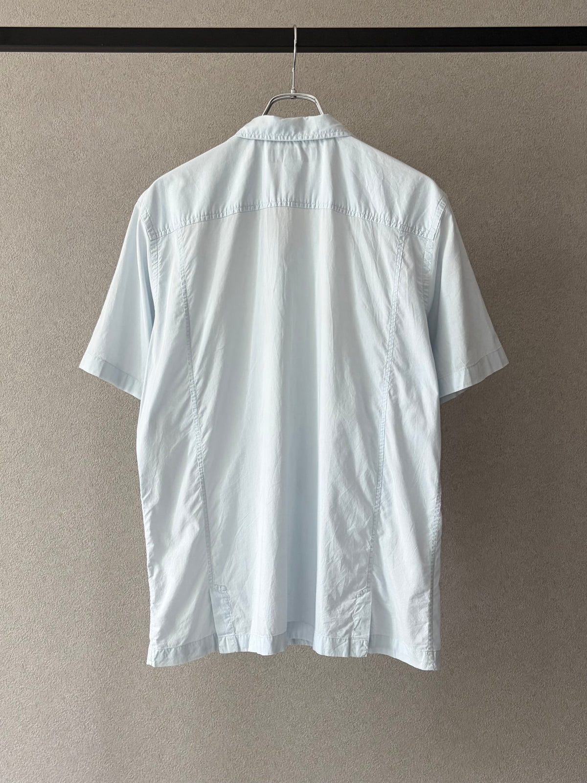 00's BANANA REPUBLIC S/S open collar shirt