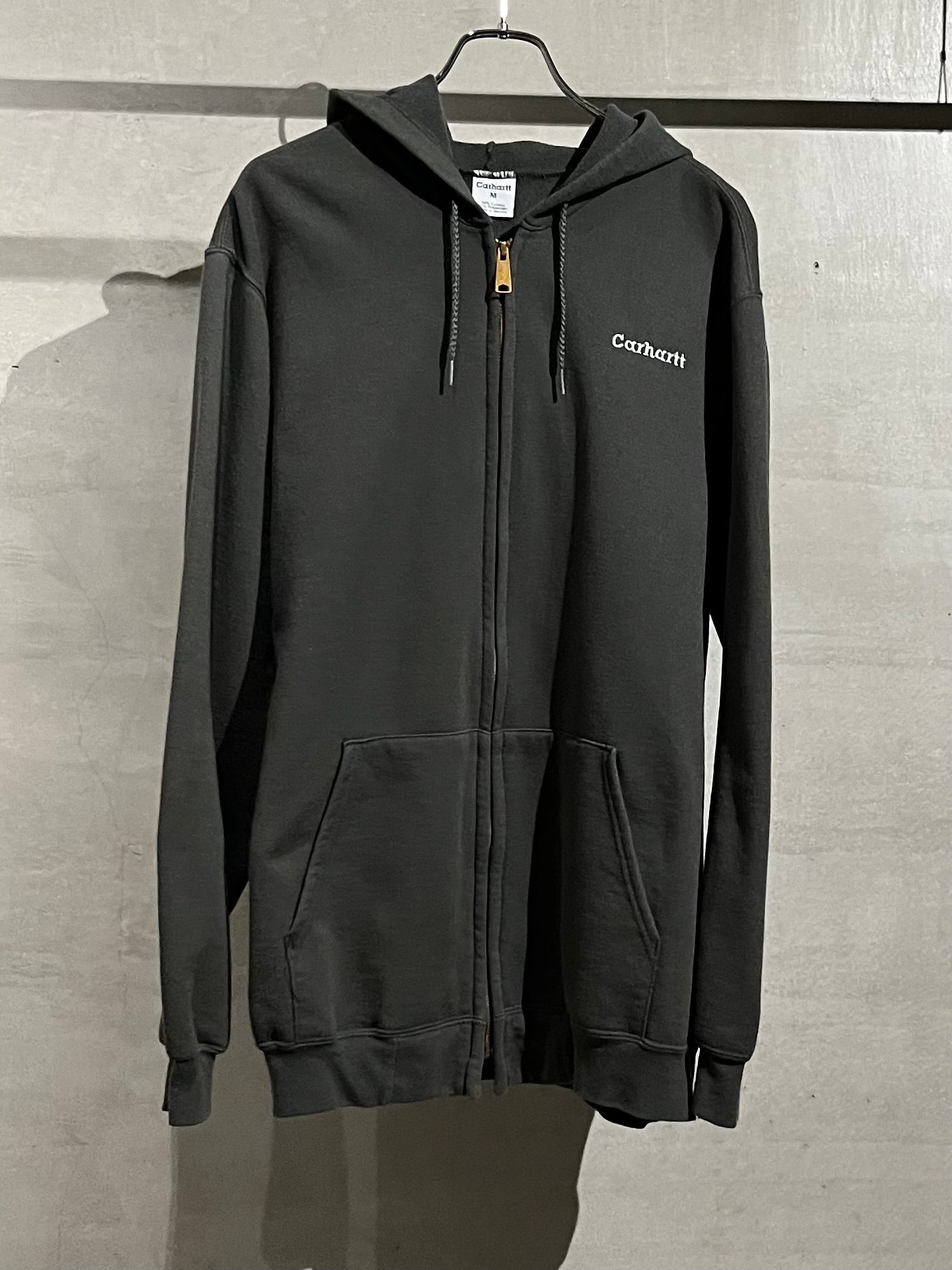 90's〜 carhatt zip up sweat hoodie