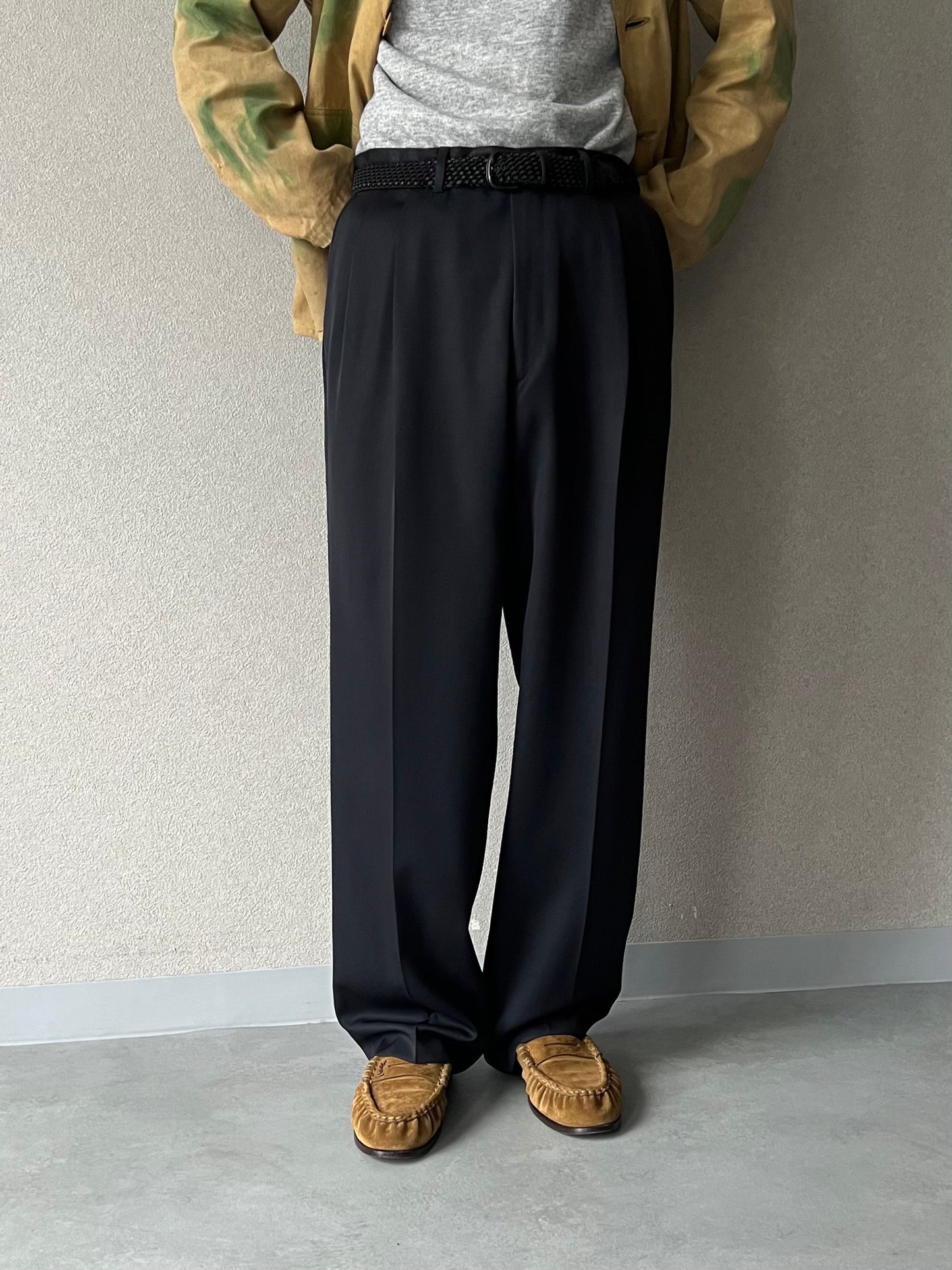 90's PAZONI wool slacks "Made in ITALY"
