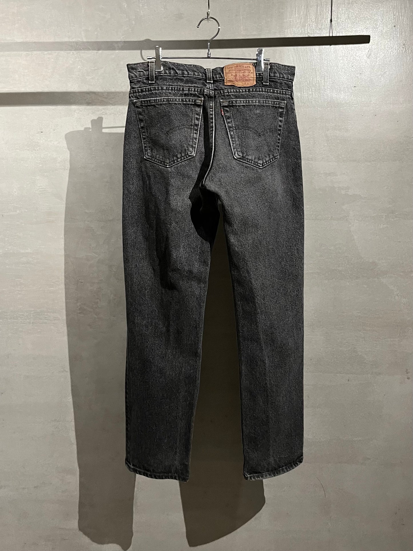 80's Levi's 505 yarn dyed denim pants “Made in USA”