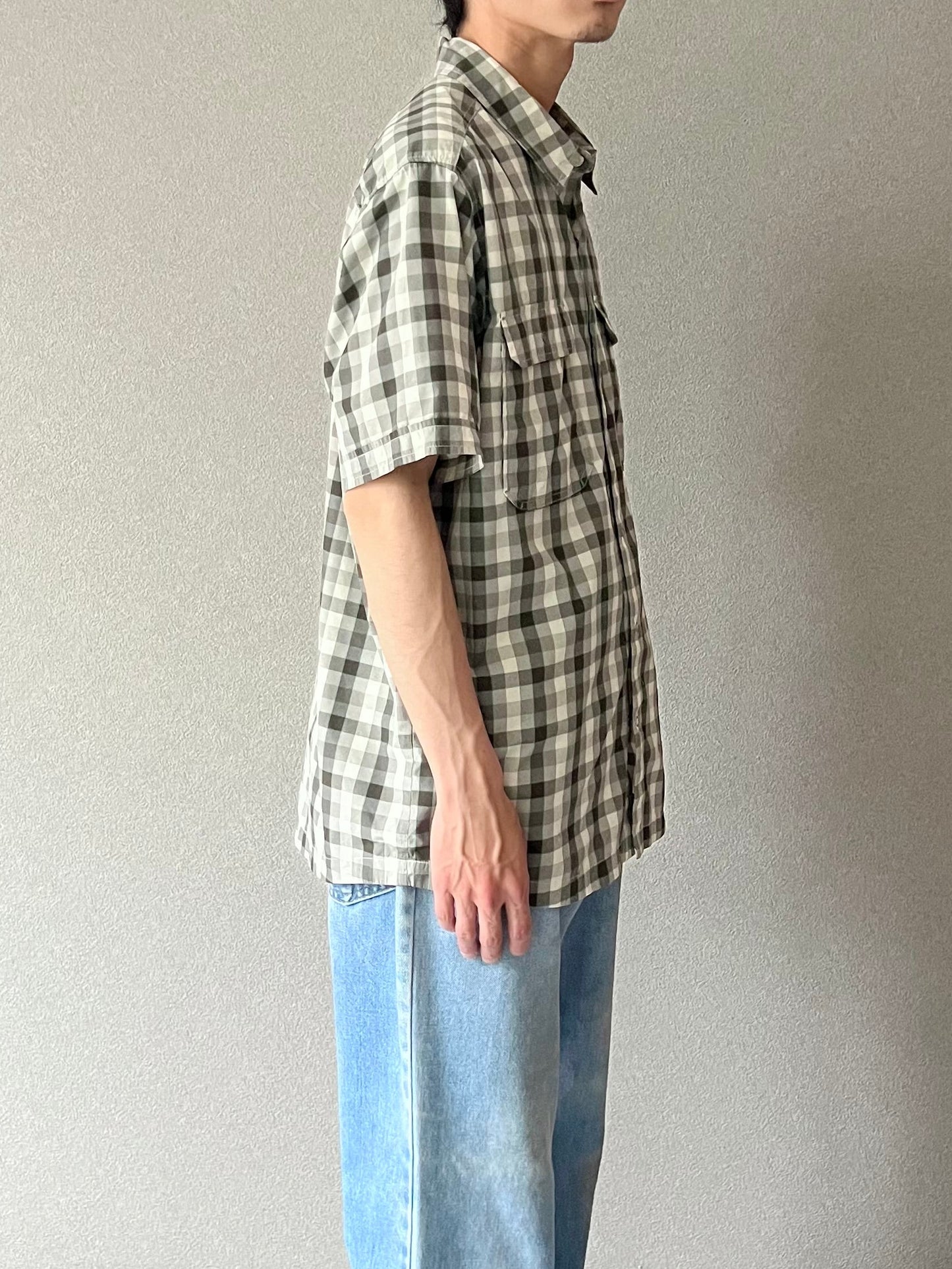 00's patagonia S/S nylon shirt