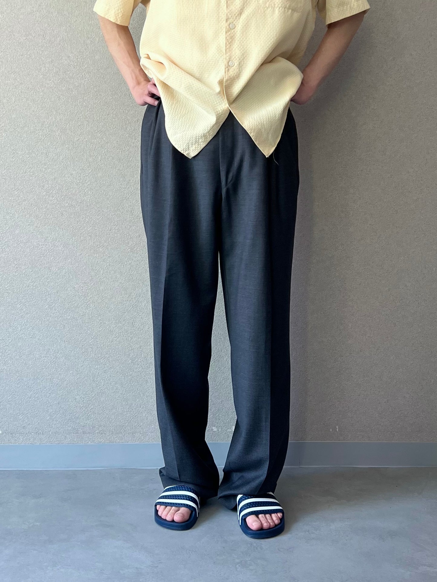 90's LAUREN RALPH LAUREN wool × cashmere slacks “Made in CANADA”