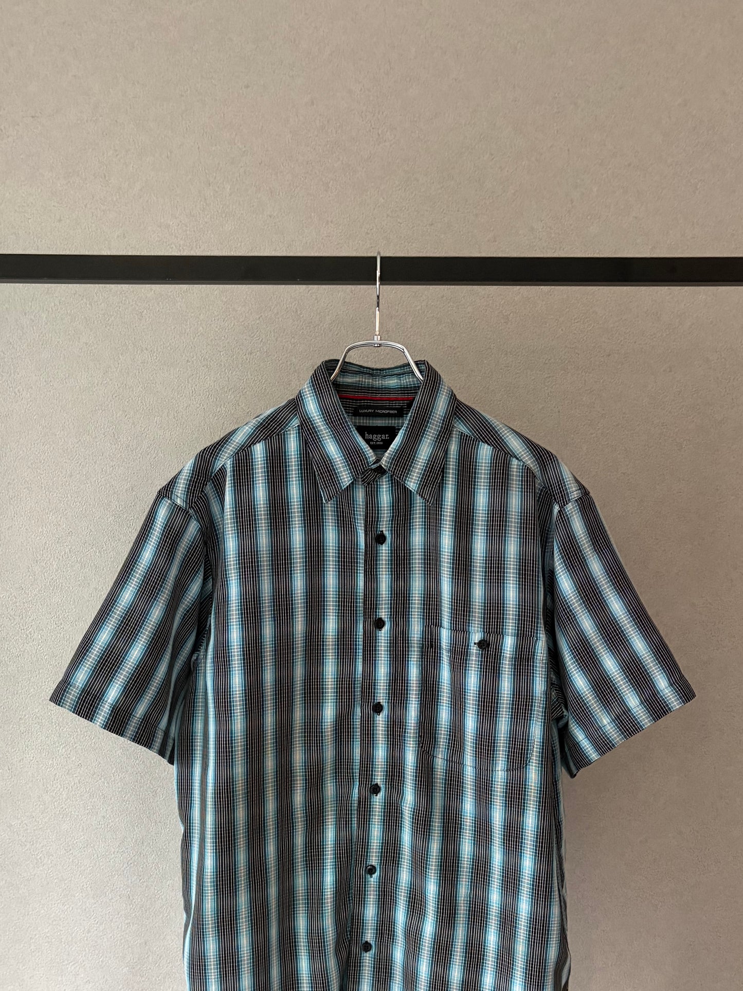 00's haggar S/S shirt