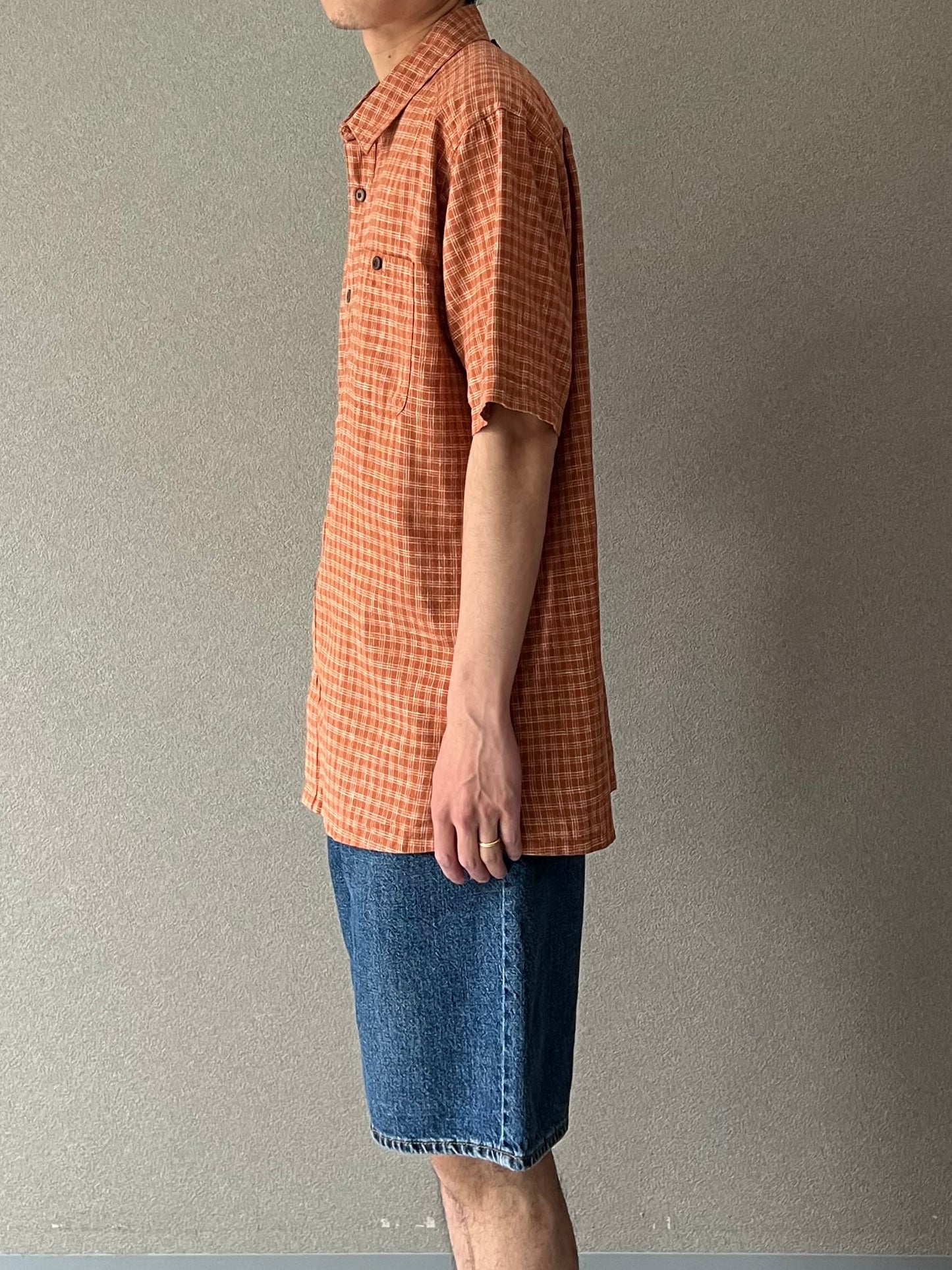 00's patagonia S/S shirt "DEAD STOCK"