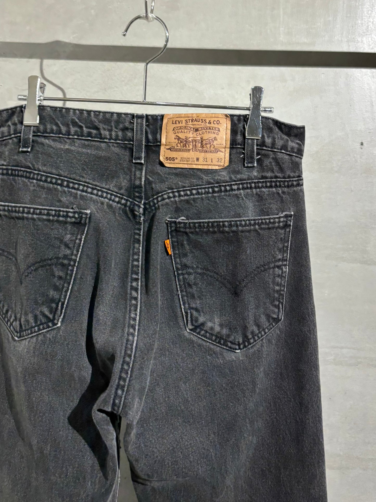 90's Levi's 505 denim pants "Made in USA"