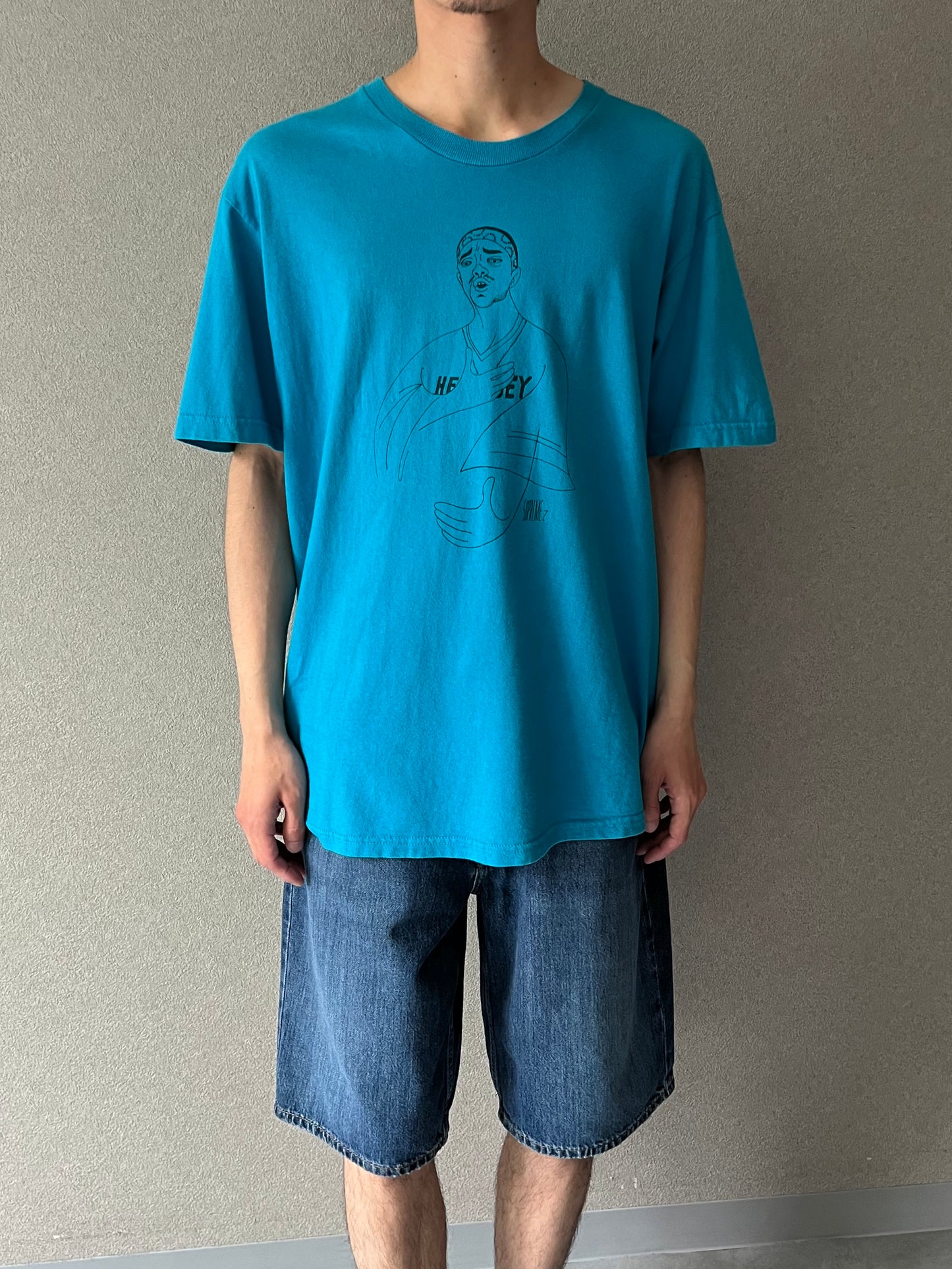 00's Supreme printed t-shirt “Made in USA”