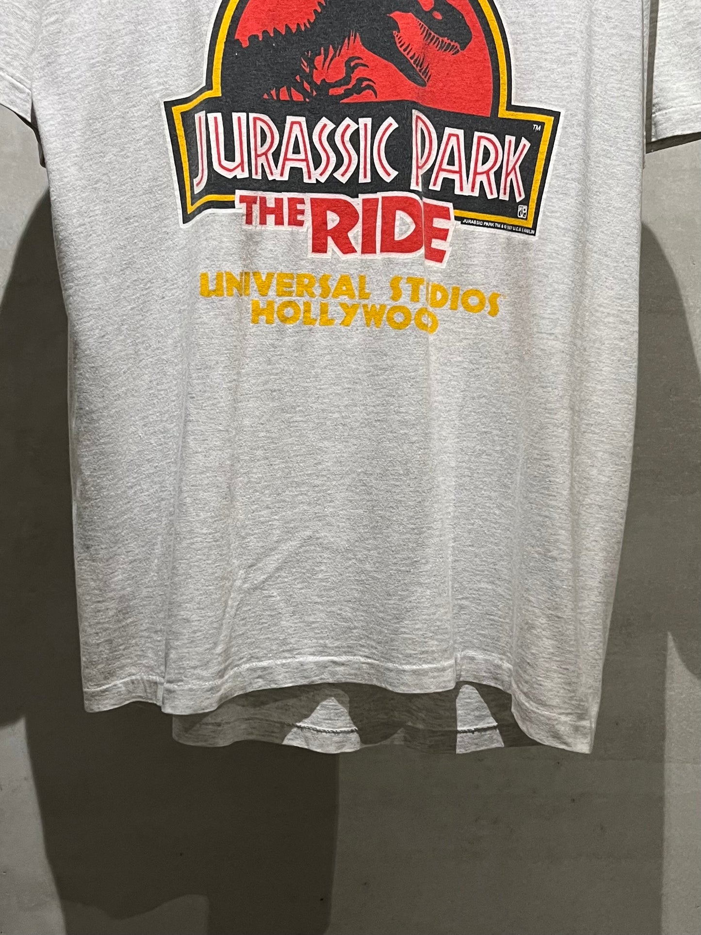 90's JURASSIC PARK printed t-shirt "Made in USA"