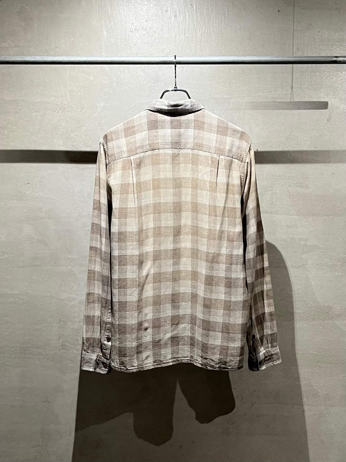 00's patagonia hemp shirt
