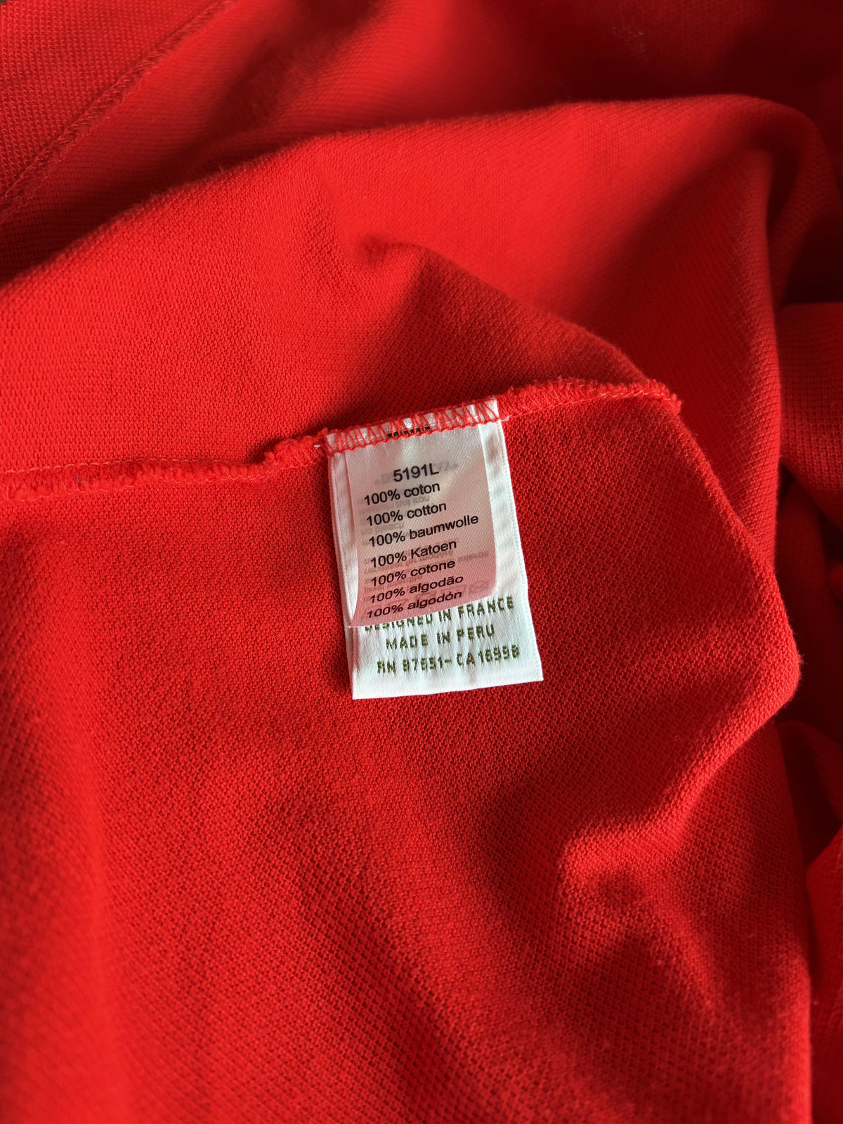 90's LACOSTE polo shirt
