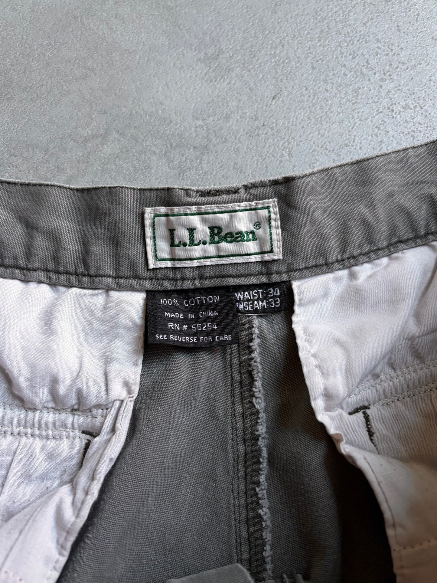 90's L.L.bean cargo pants