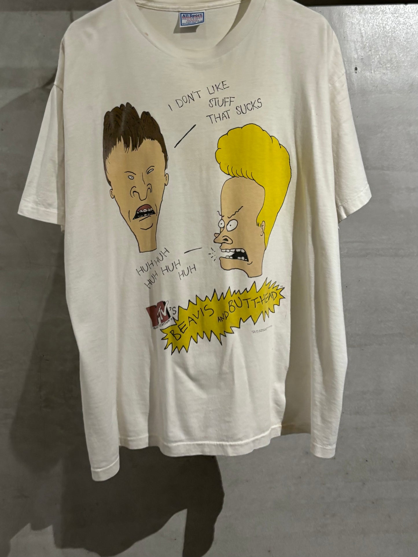 90's Beavis and Butt-Head printed t-shirt “Made in USA”
