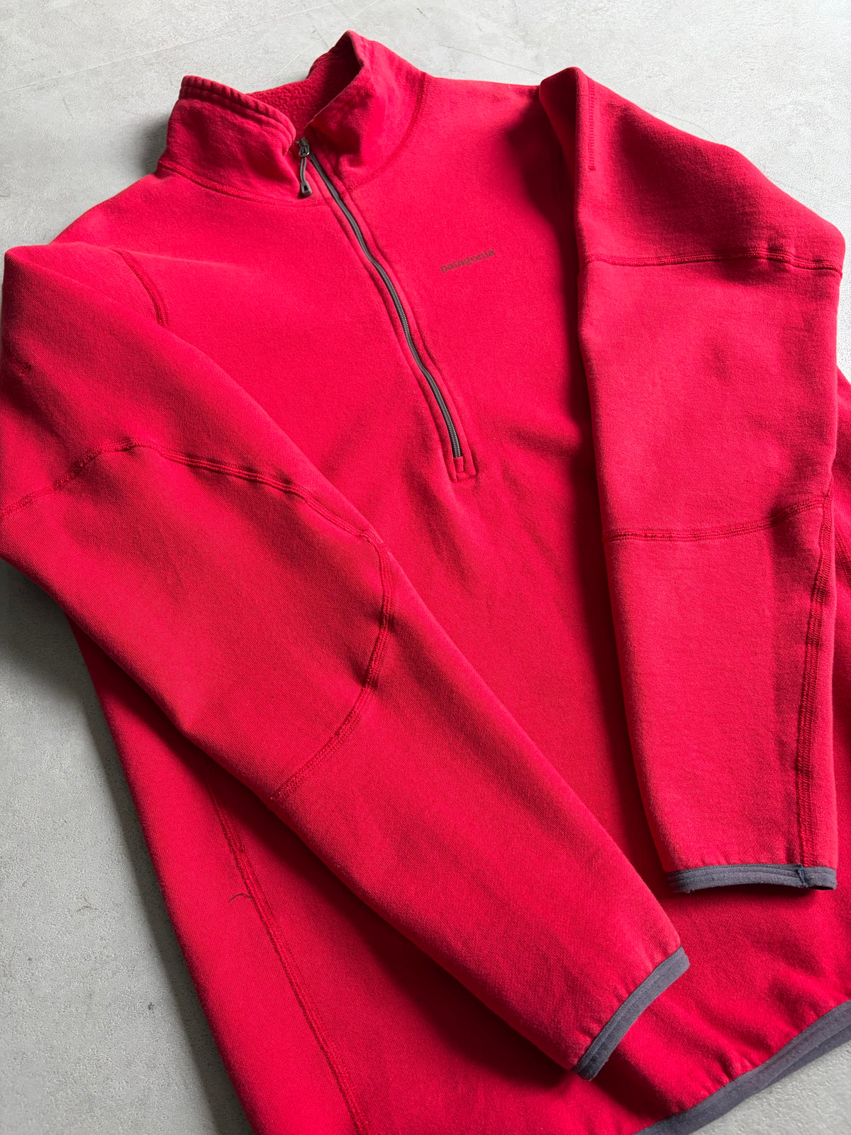 00's patagonia half zip sweater
