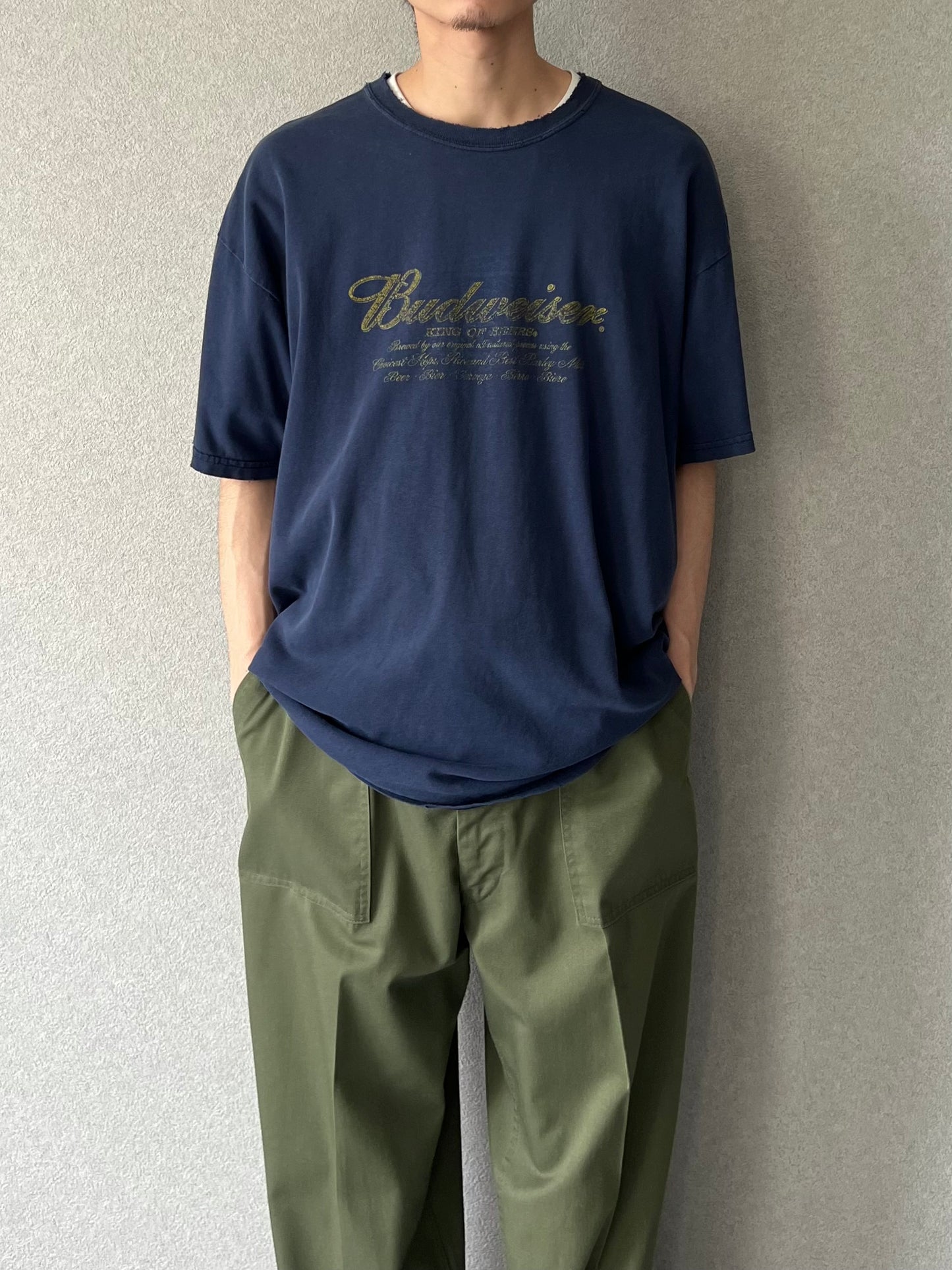 00's Budweiser printed t-shirt