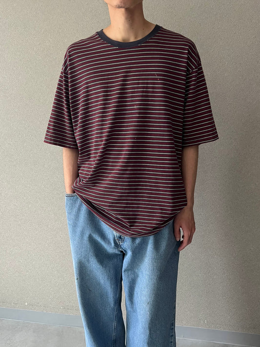 00's GAP border t-shirt