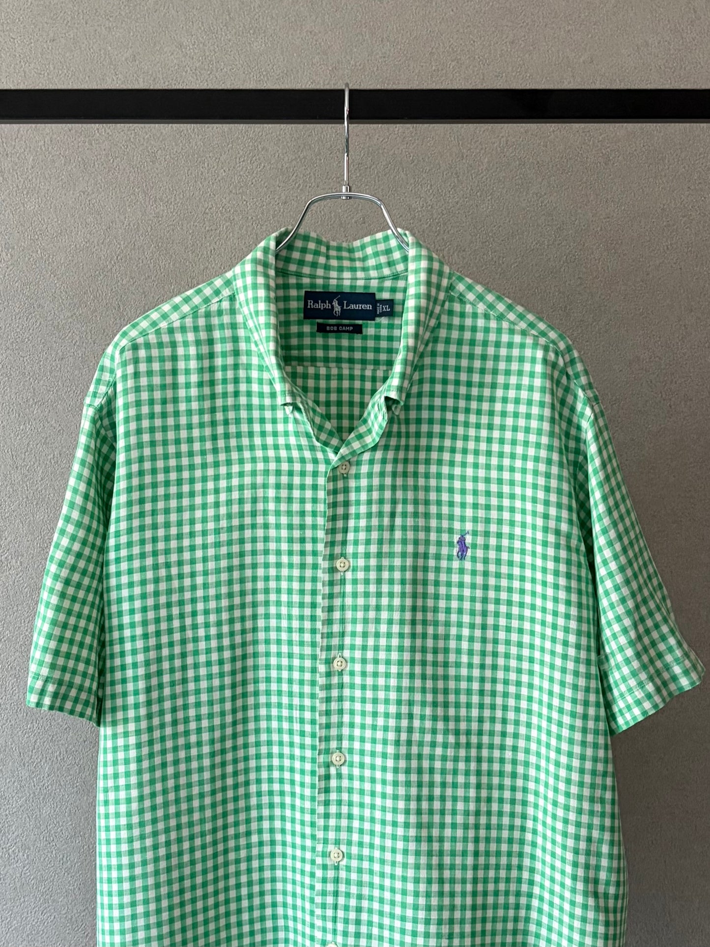 90's Polo Ralph Lauren open collar shirt “BOB CAMP”