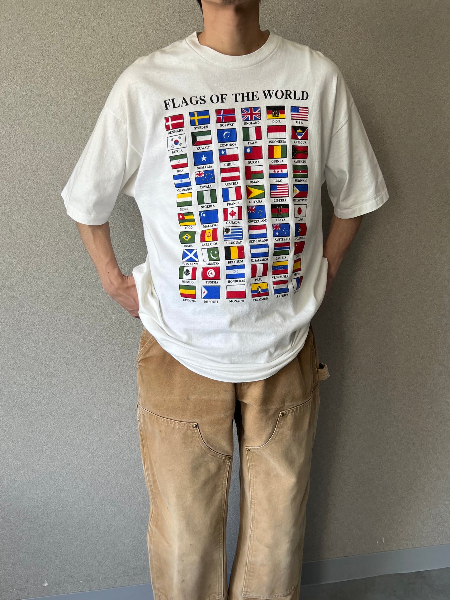90's UNKNOWN printed t-shirt “Made in USA”