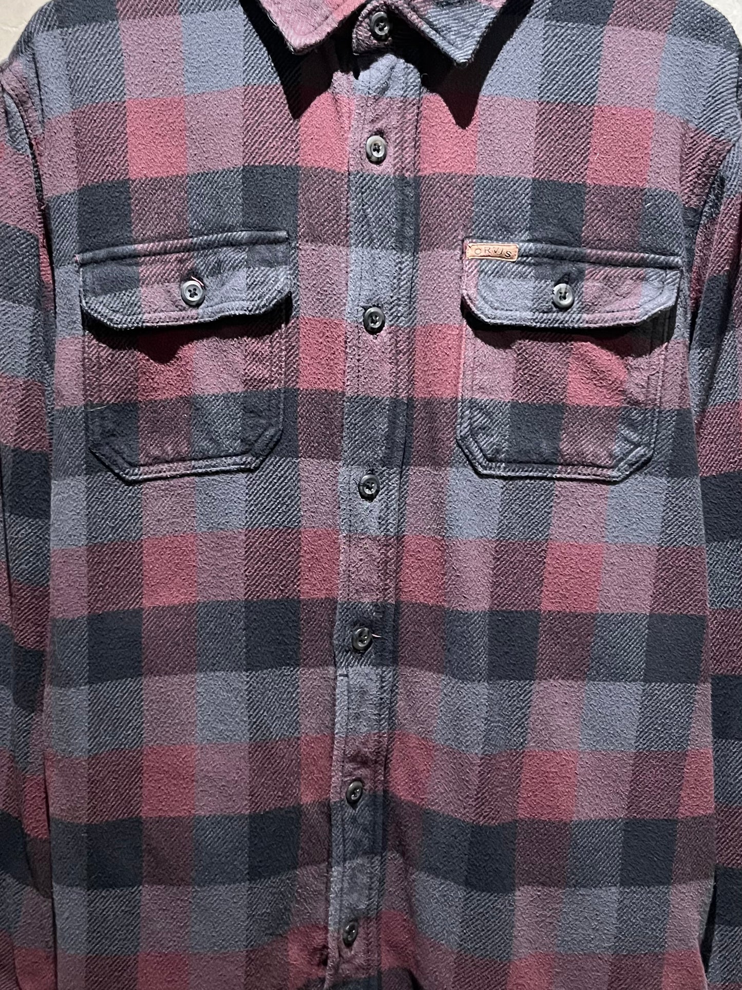 00's ORVIS flannel shirt