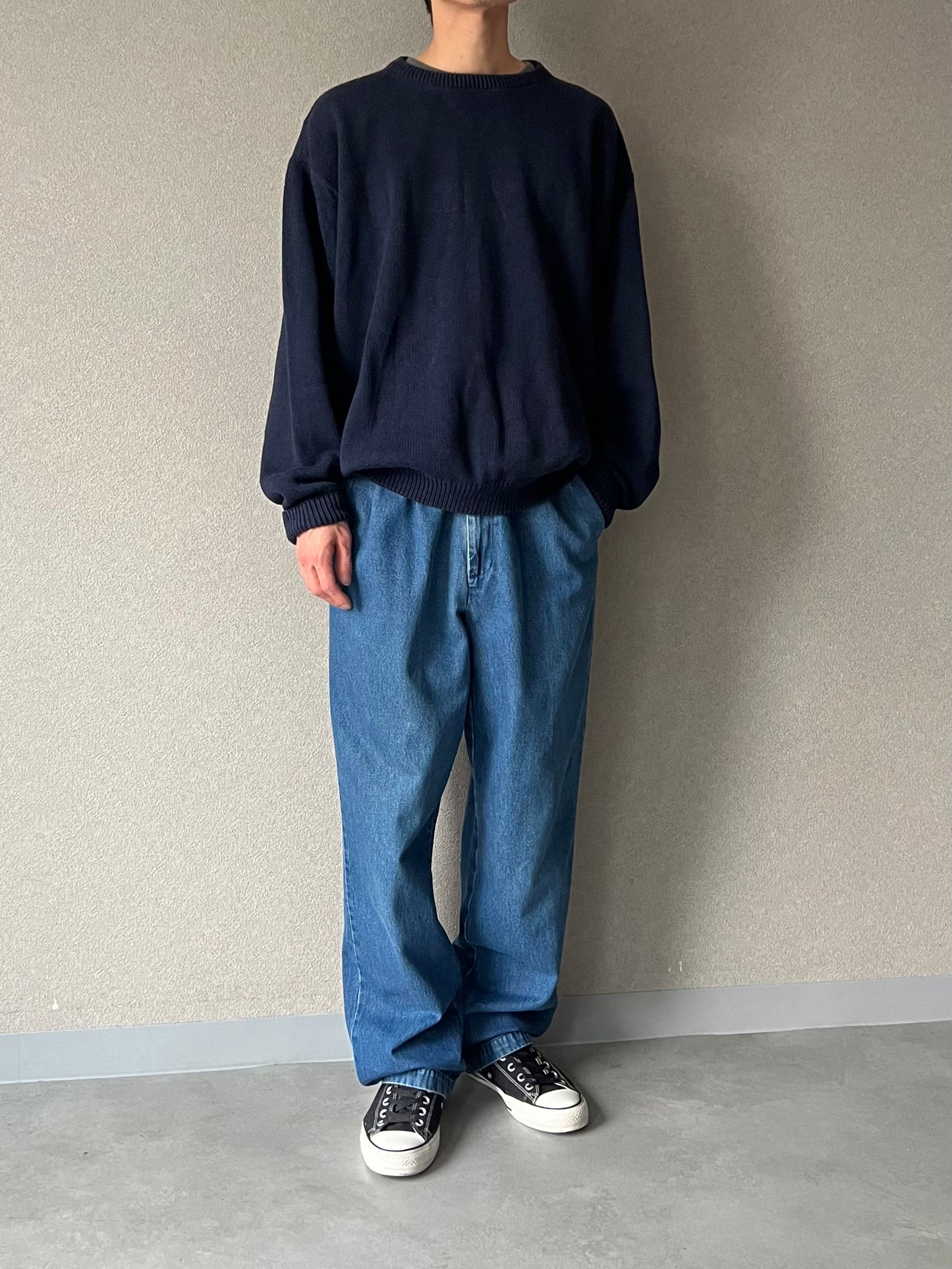 00's croft & barrow cotton knit sweater
