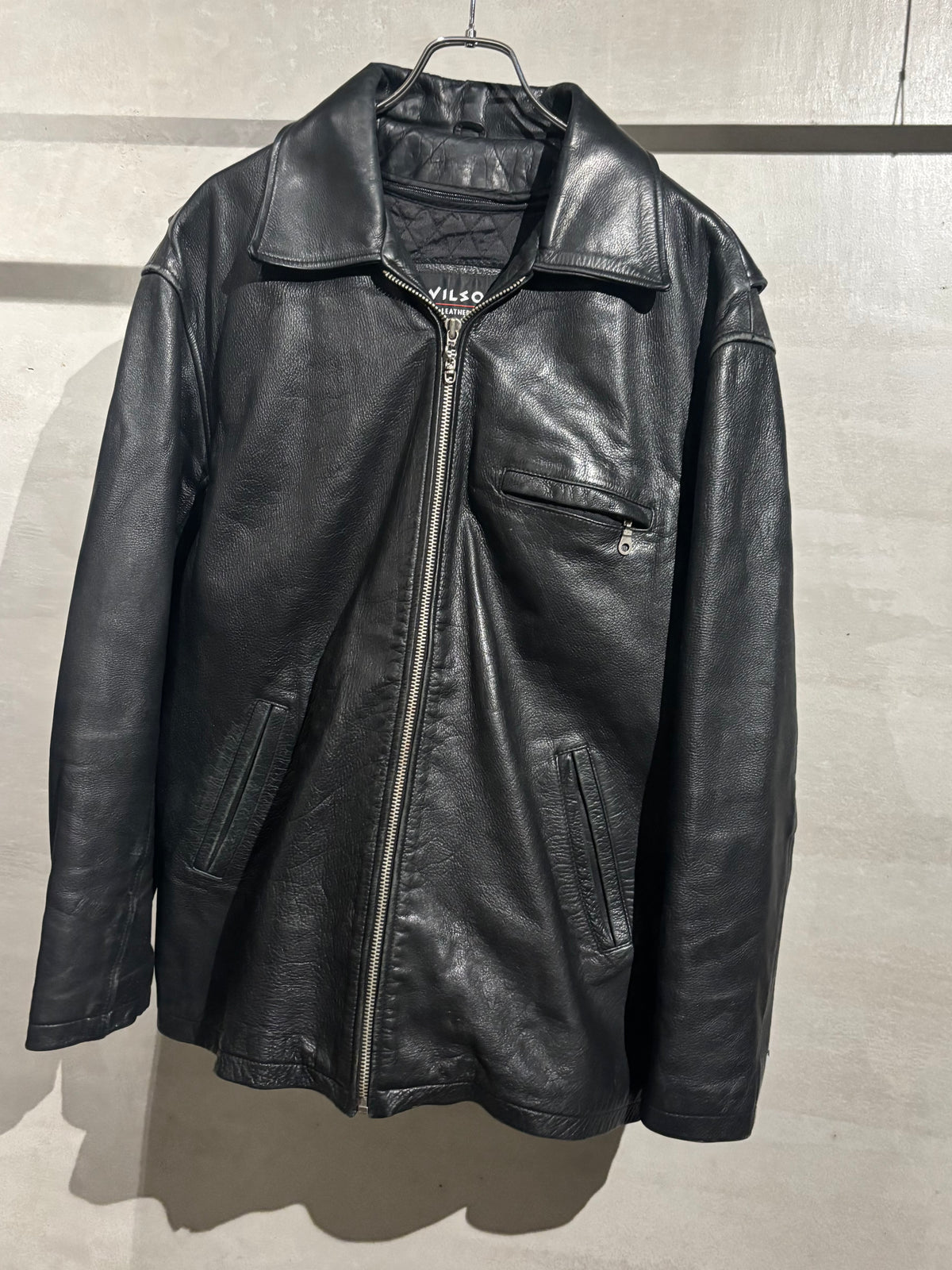 90's WILSONS leather jacket