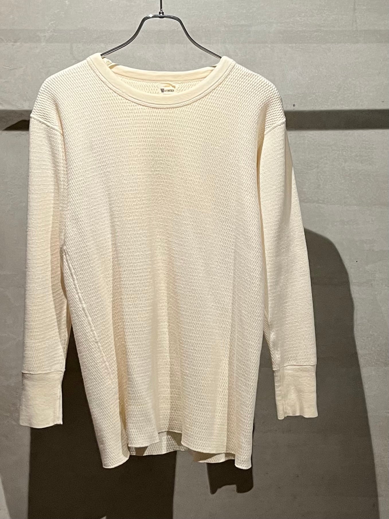 60's WALDORF L/S thermal shirt “Made in USA”