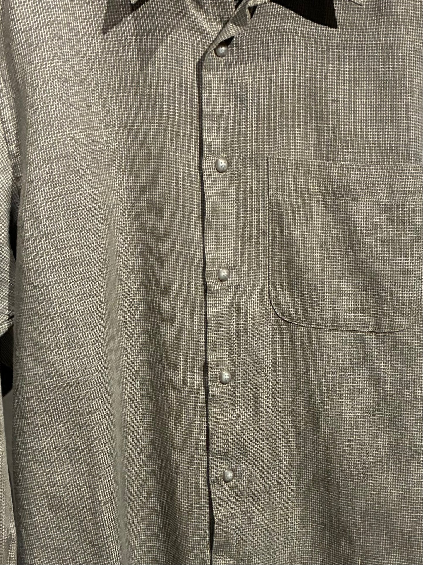 00's claiborne linen shirt