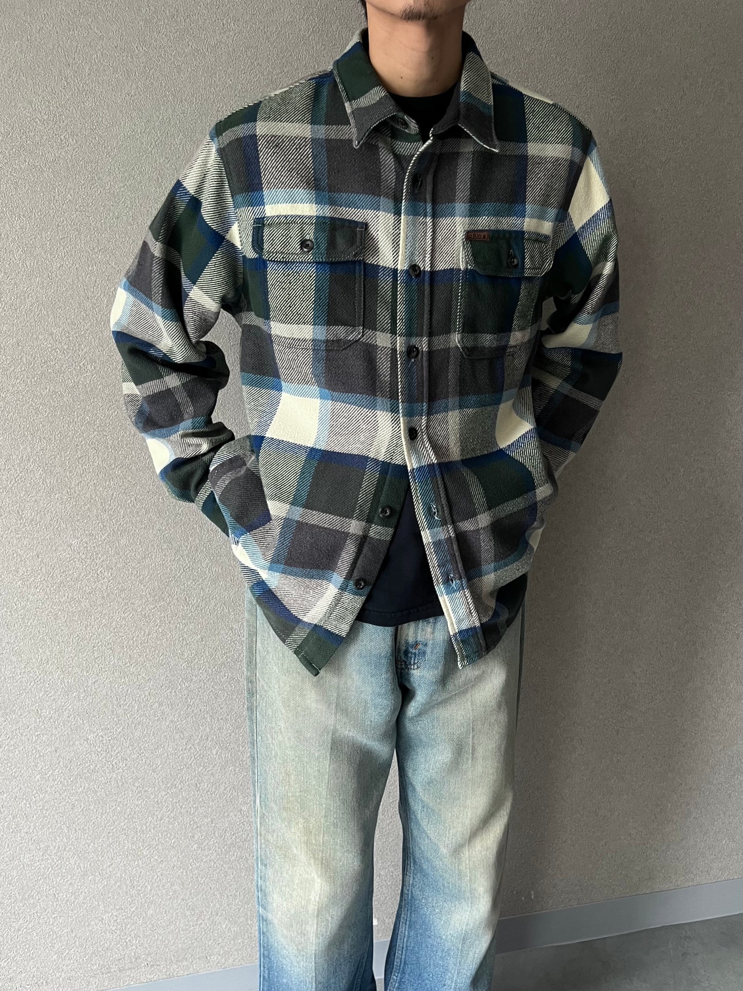 00's ORVIS flannel shirt