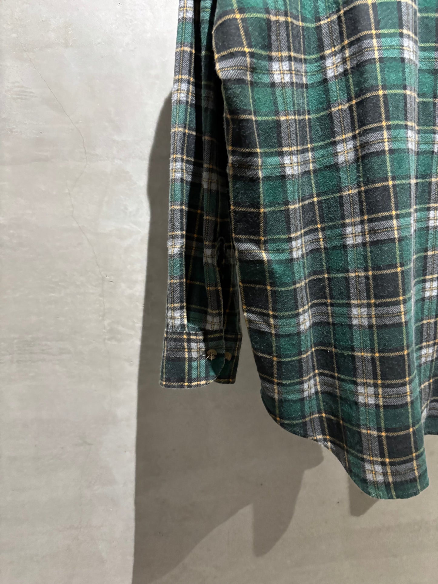 90's PURITAN printed flannel shirt