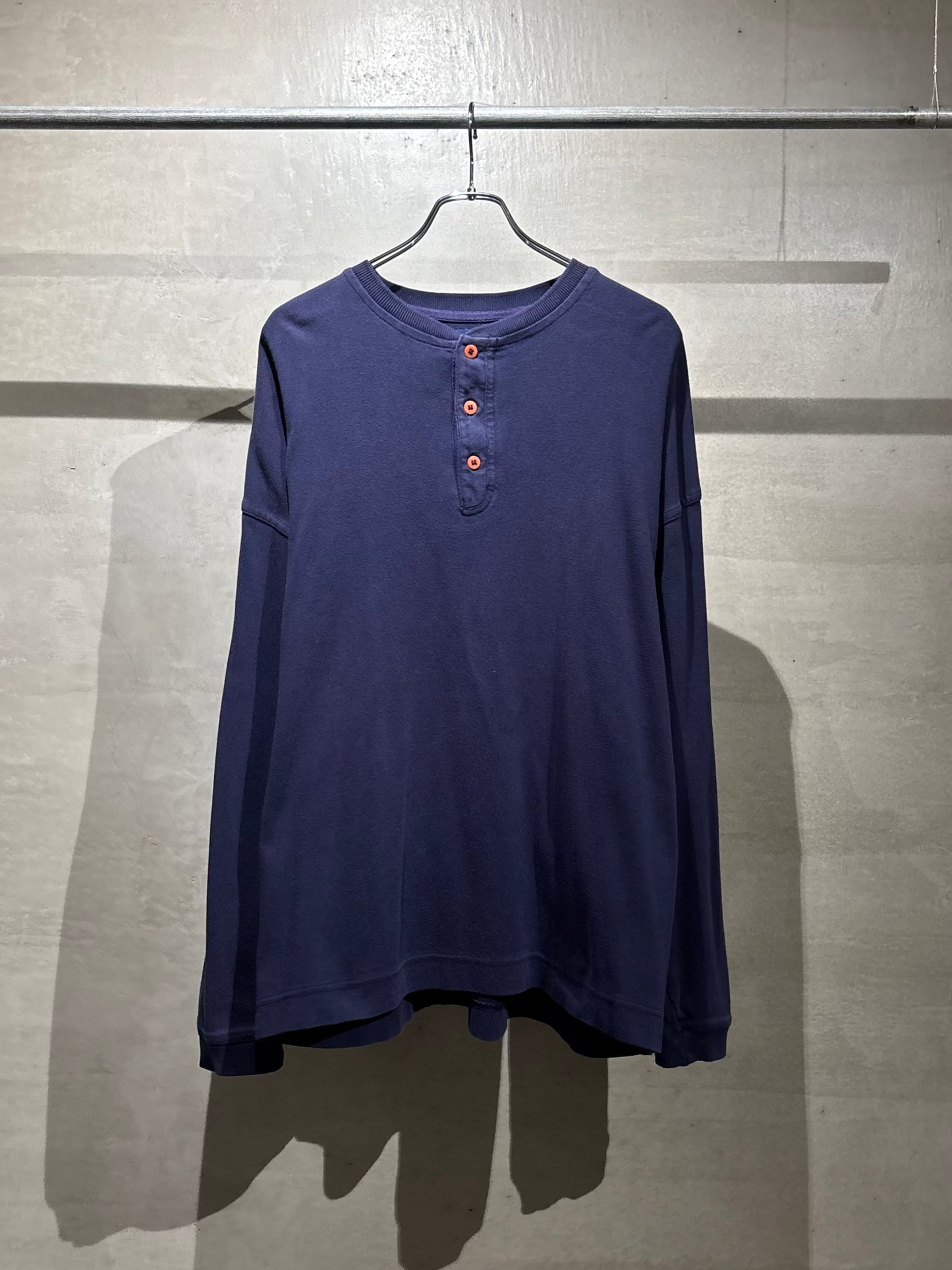 90's GAP henry neck  L/S t-shirt