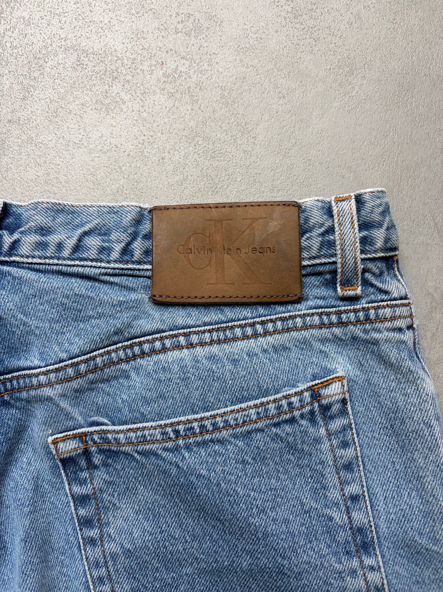 00's Calvin Klein demim pants