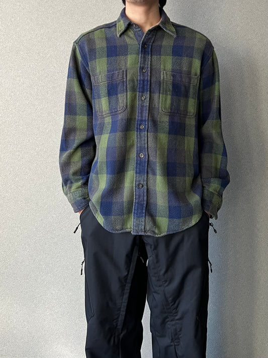 00's ST. JOHN'S BAY flannel shirt