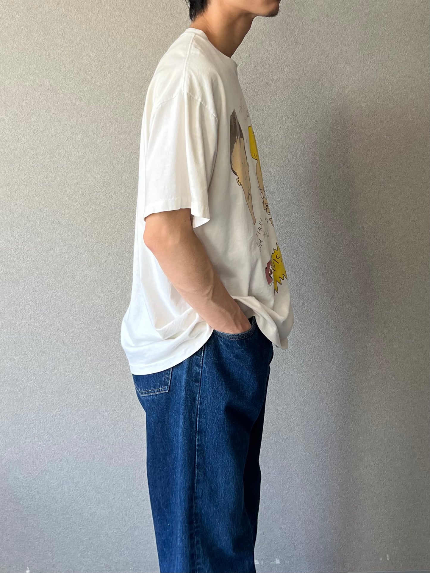 90's Beavis and Butt-Head printed t-shirt “Made in USA”