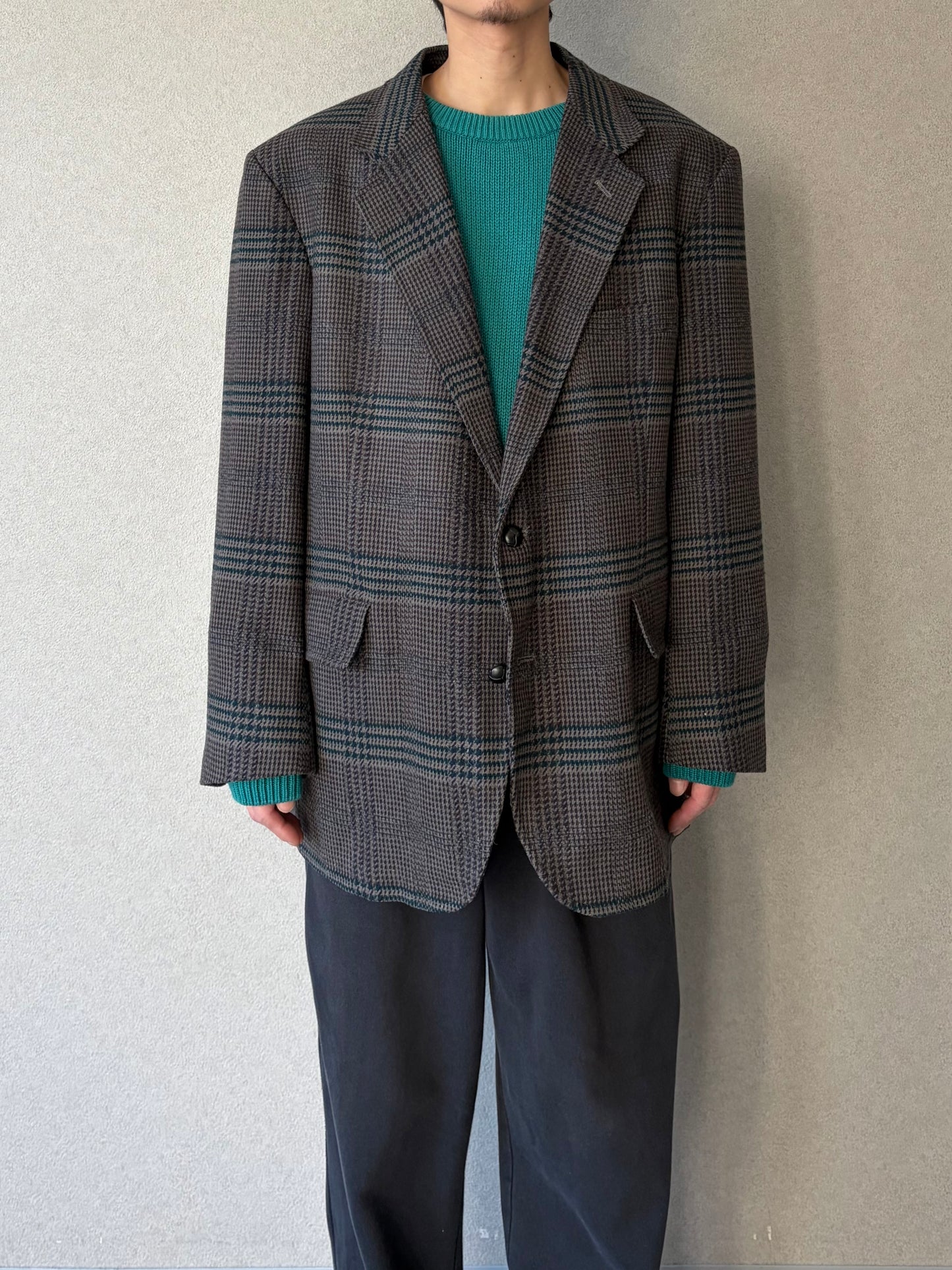 80's PENDLETON wool tailored jacket "Made in USA"