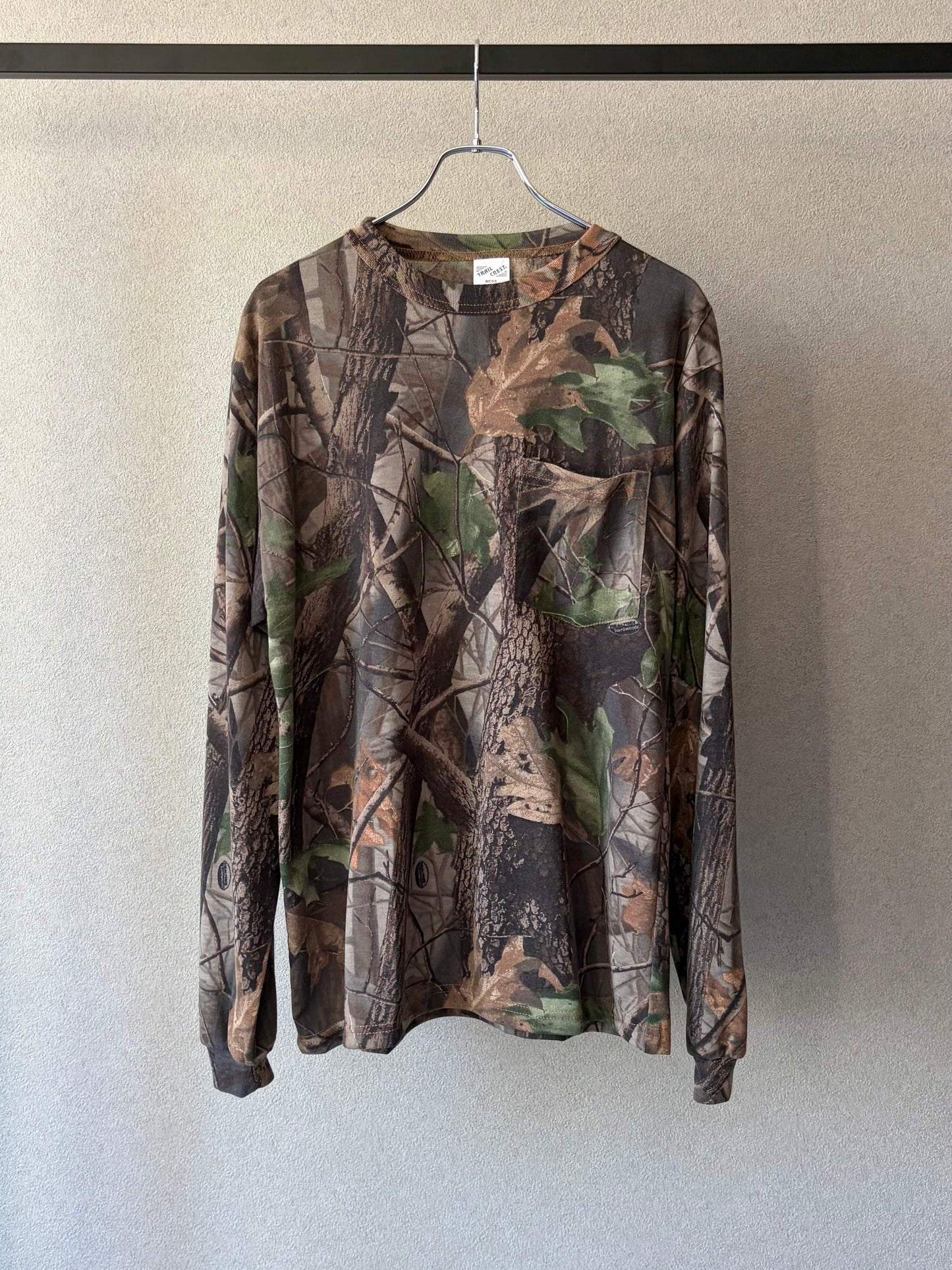 00's TRAIL CREST realtree patterned L/S t-shirt