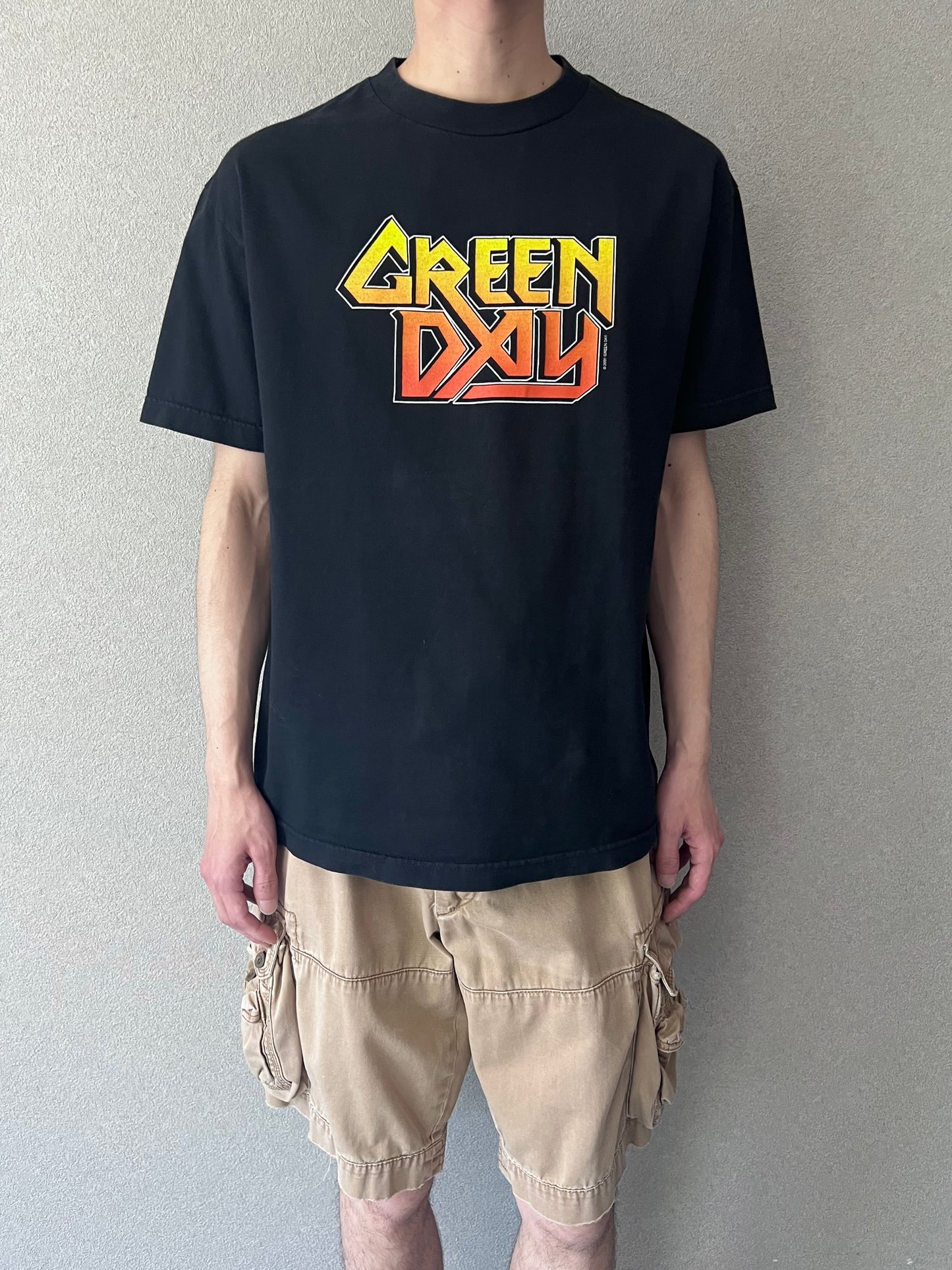 00's GREEN DAY music t-shirt