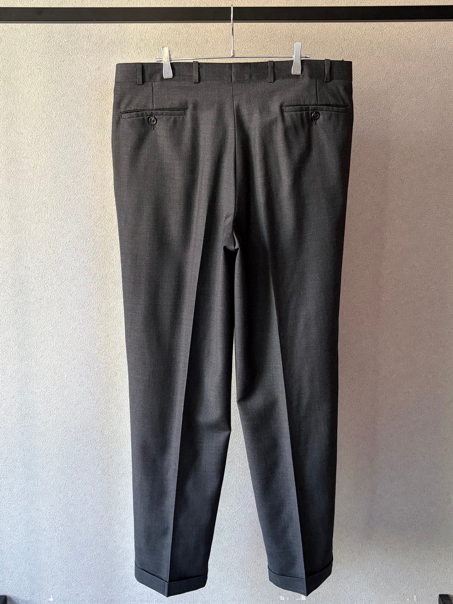 90's LAUREN RALPH LAUREN wool × cashmere slacks “Made in CANADA”