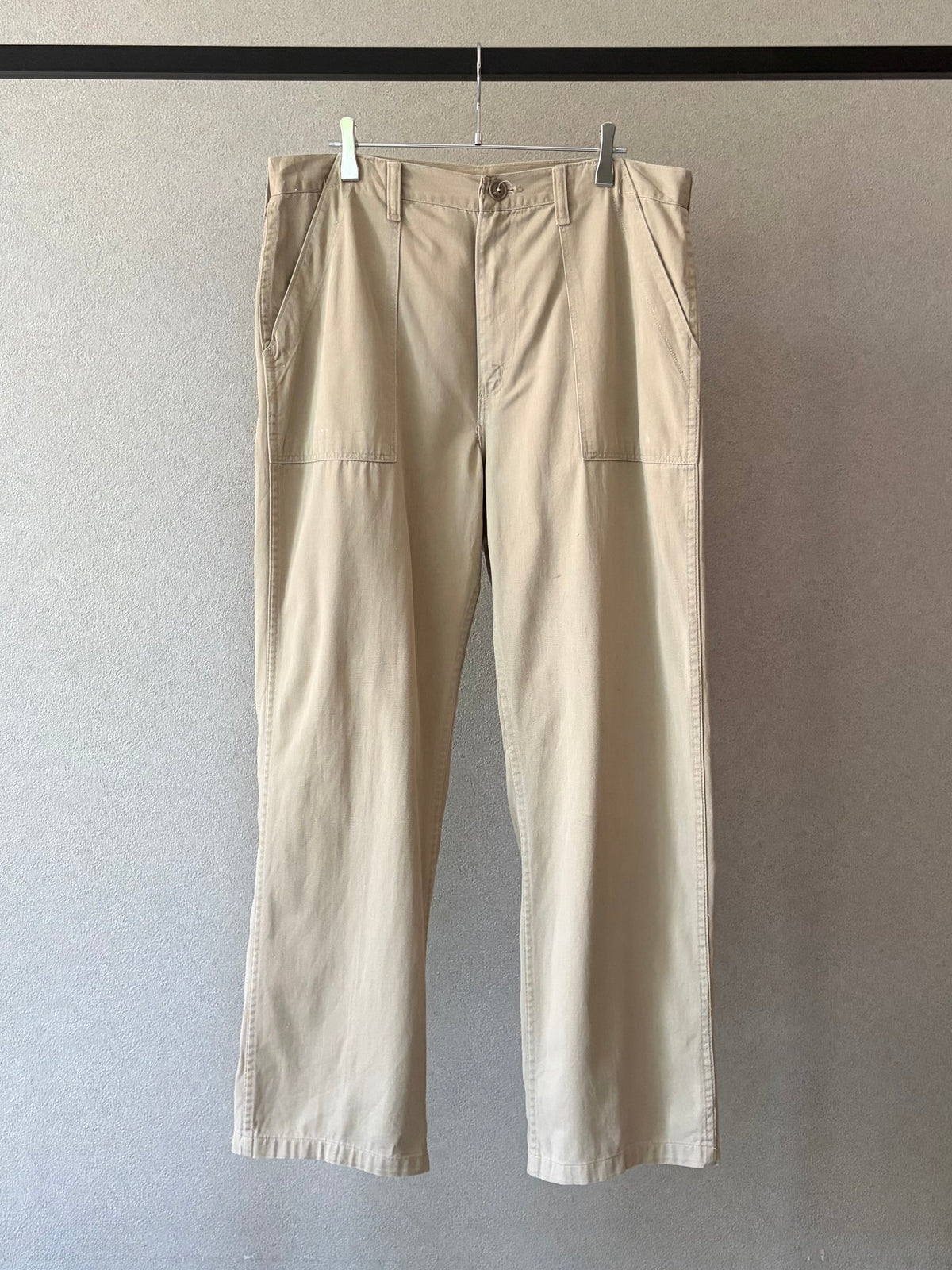 80's BANANA REPUBLIC utility type cotton pants "Made in USA"