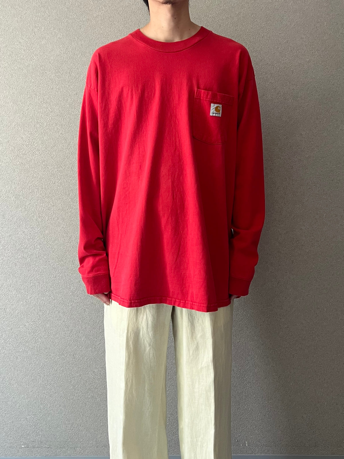 90's〜 carhartt L/S t-shirt