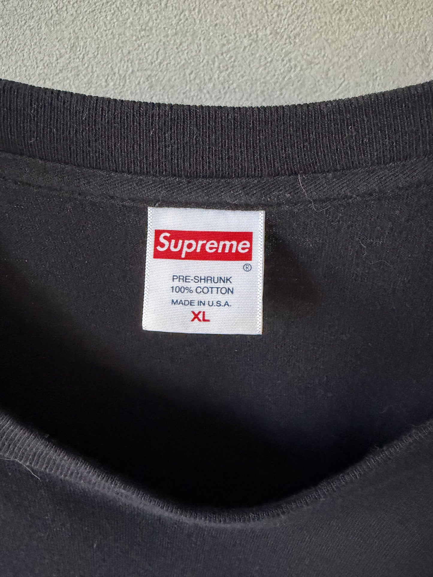 00's Supreme printed t-shirt “Made in USA”