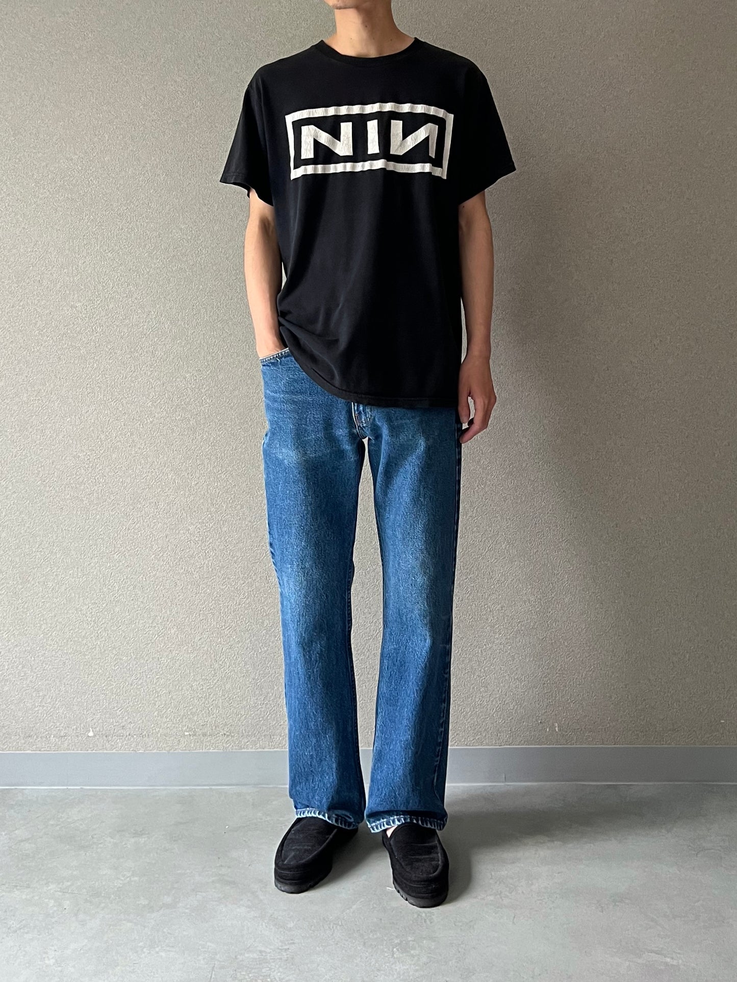 10's Nine Inch Nails X SOUNDGARDEN music t-shirt