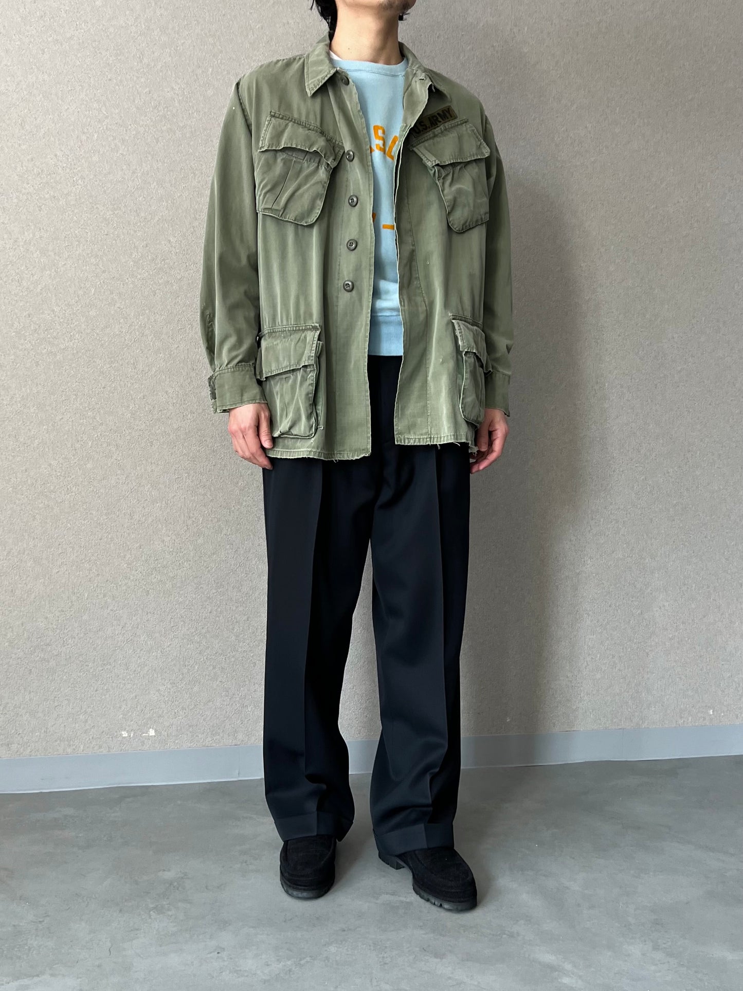 90's zanella wool slacks “Made in ITALY”