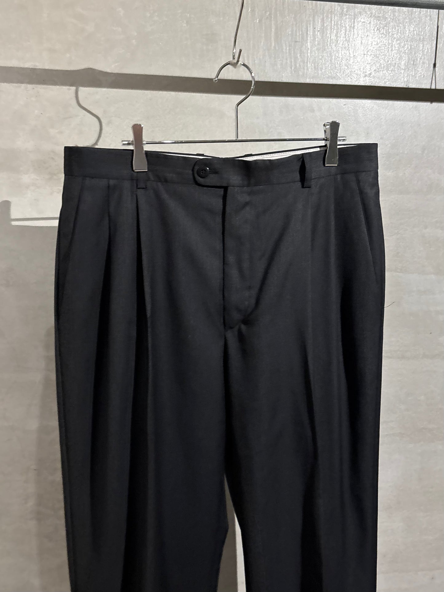 90's zanella × Neiman Marcus wool slacks “Made in ITALY”