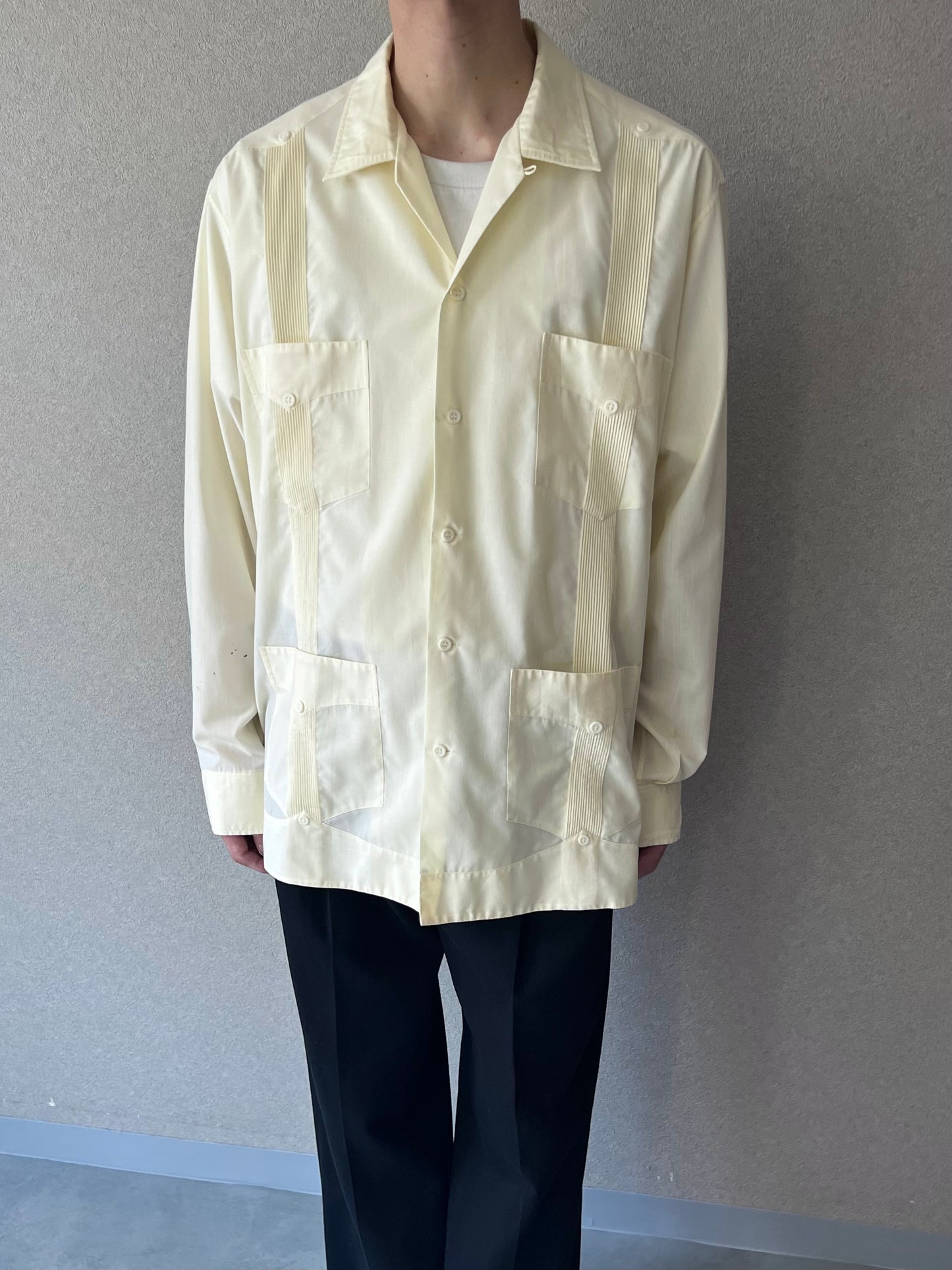80's GUAN guayabera shirt