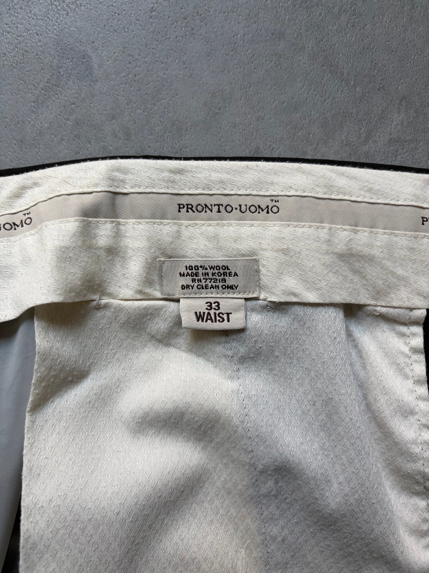 00's PRONTO-UOMO wool slacks
