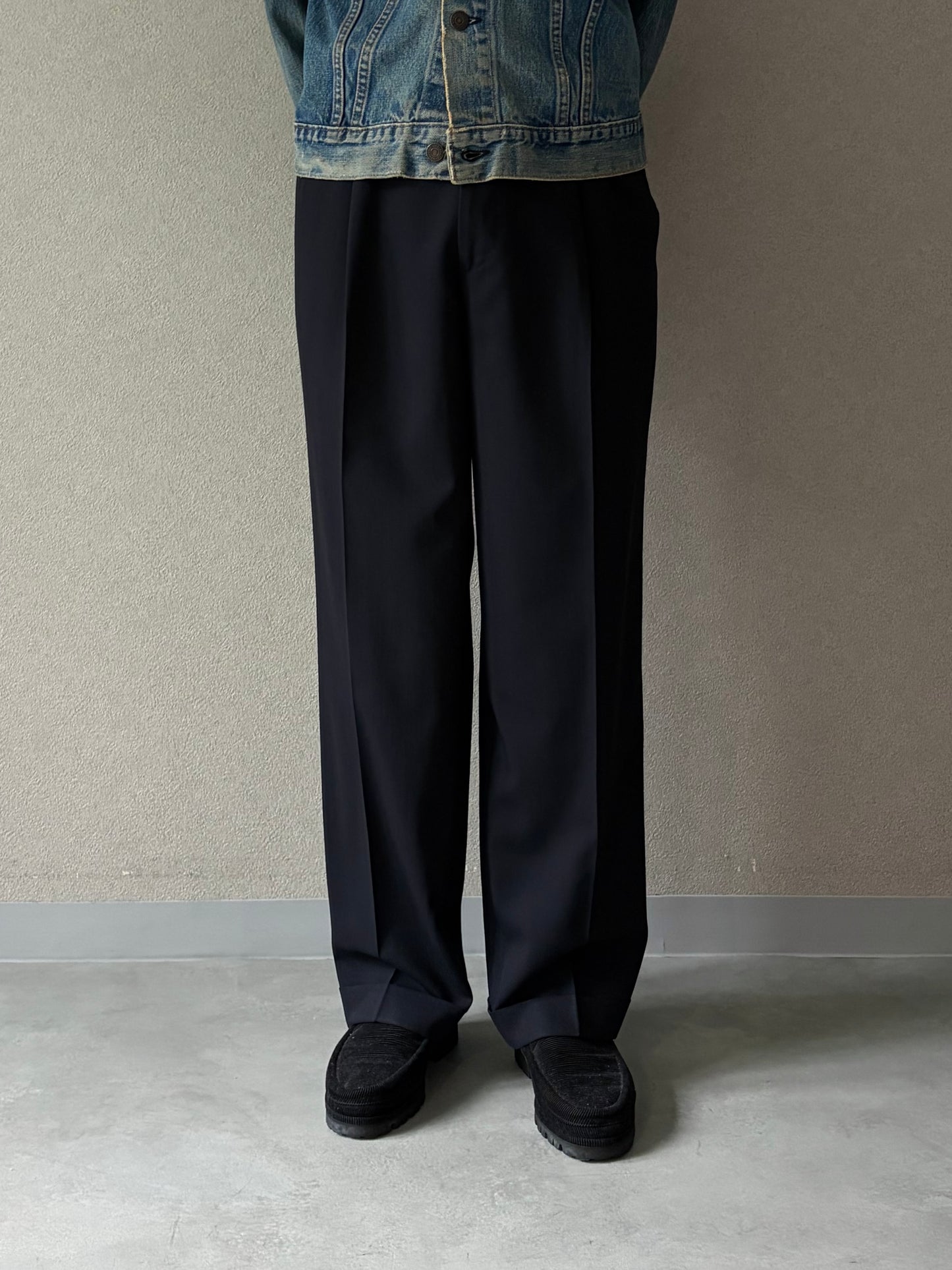 00's PRONTO-UOMO wool slacks