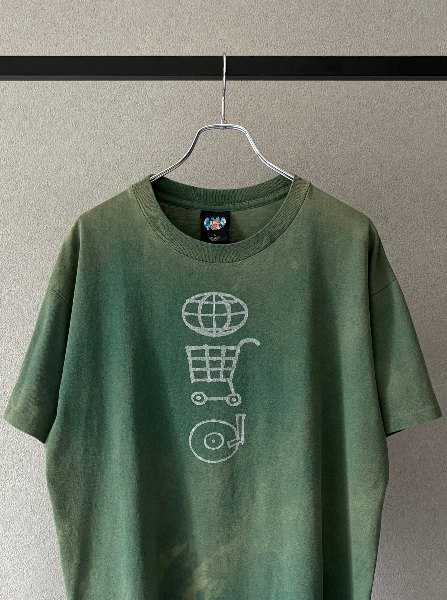 90's U2 music t-shirt “Made in USA”