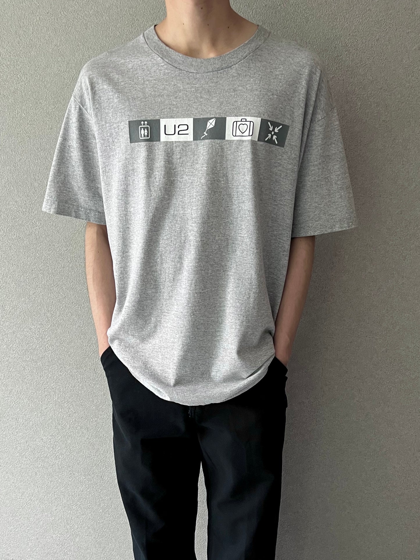 00's U2 music t-shirt "Made in USA"