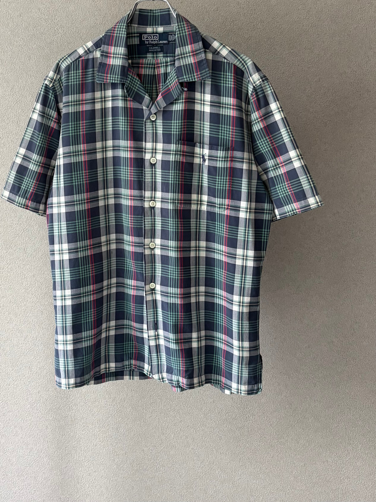 90's Polo Ralph Lauren open collar shirt “CALDWELL”